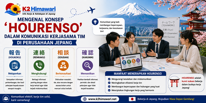 Mengenal Konsep 'HouRenSo' dalam Komunikasi Kerjasama Tim di Perusahaan Jepang