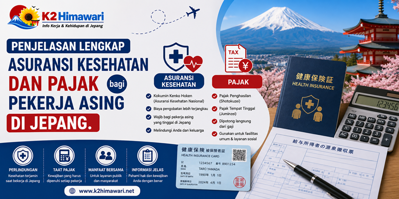 Penjelasan Lengkap Asuransi Kesehatan dan Pajak bagi Pekerja Asing di Jepang